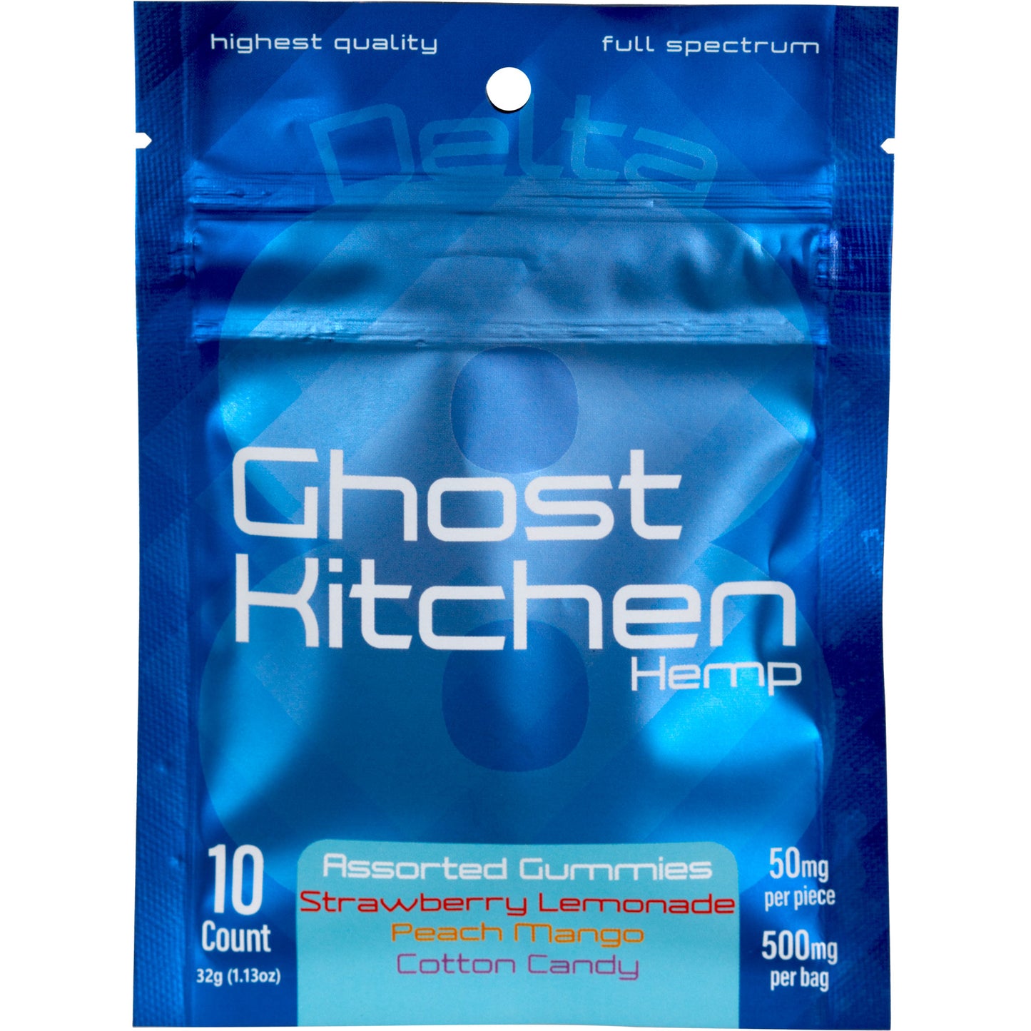 50mg Delta 8 Gummies(10 pack) ASSORTED FLAVORS