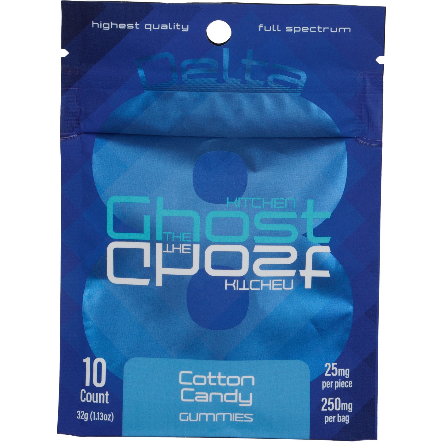 25mg Delta 8 Gummies(10 pack) COTTON CANDY