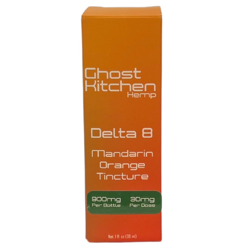 900mg Delta 8 Tincture - Mandarin Orange