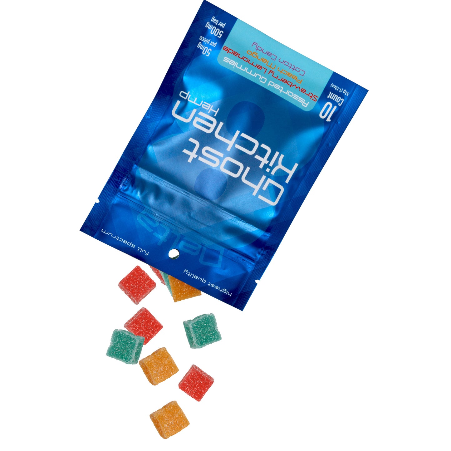 50mg Delta 8 Gummies(10 pack) ASSORTED FLAVORS